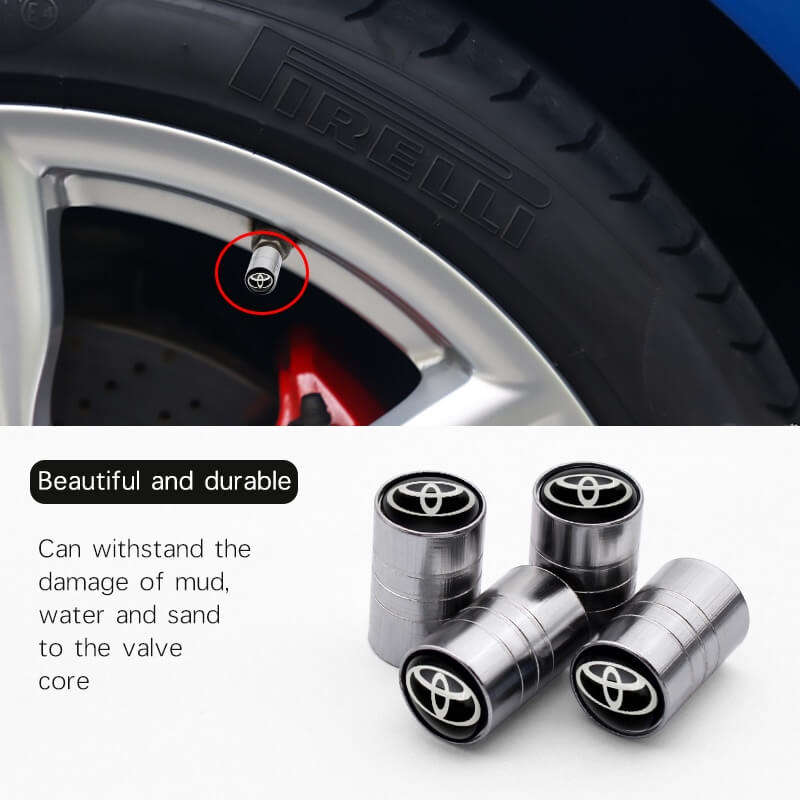 TOYOTA valve caps -4pce