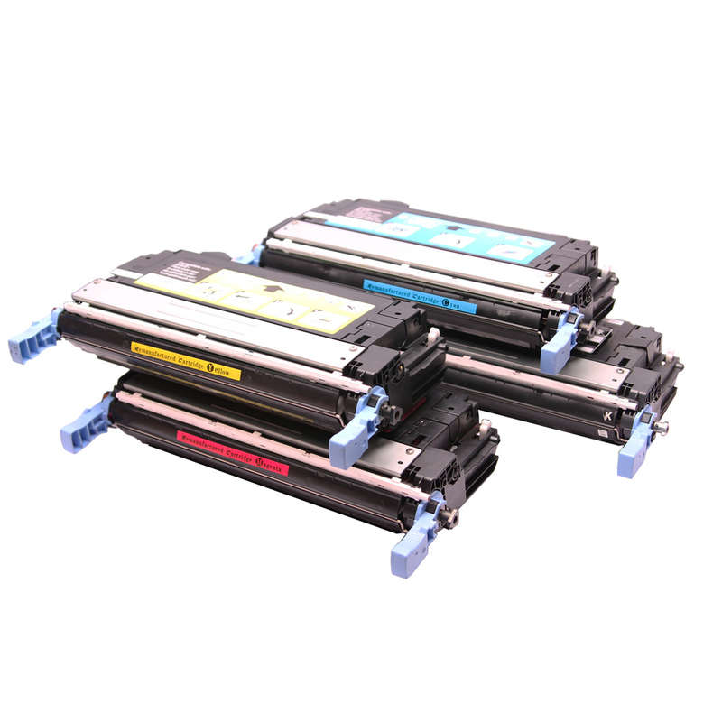 HP 643A *Value Pack* Remanufactured Toners (Q5950/1/2/3)