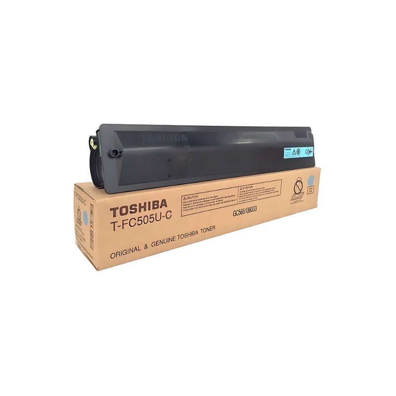 Toshiba TFC-505 Cyan Original Toner (eSTUDIO 3505AC)