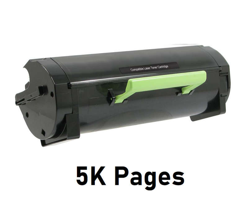 Lexmark 605 Black Remanufactured Toner (60F5X0E/5K Pages)
