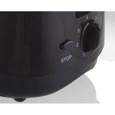 Mellerware - 4 Slice Cool Touch Toaster - Black