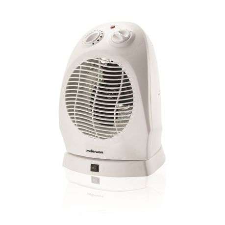 Mellerware - 2000W Oscillating Fan Heater