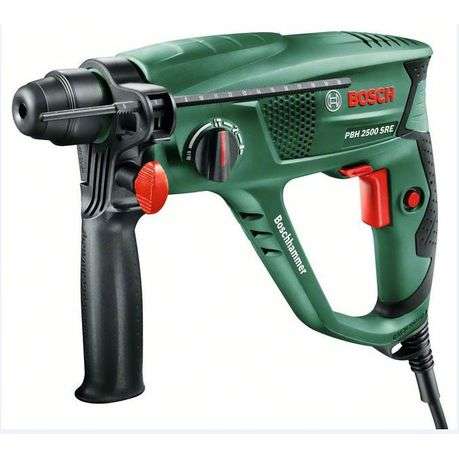Bosch Corded Hammer (Model:PBH 2500 SRE + 6 Acc. + Key Chuck)