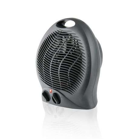 Mellerware - 2000W Heater Floor Fan - Graphite