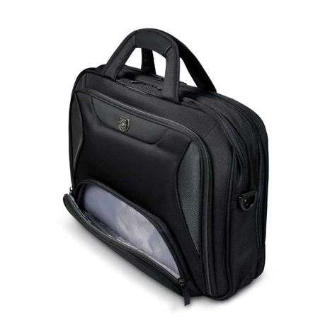 Port Designs Manhattan 15.6" Toploading Case Backfile - Black