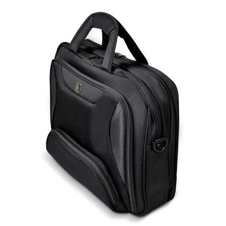 Port Designs Manhattan 15.6" Toploading Case Backfile - Black