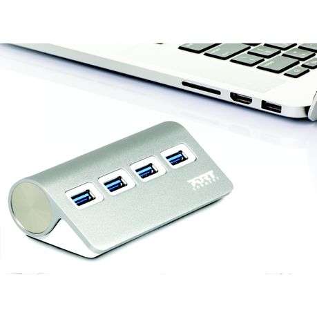 Port Connect Hub 4 Port USB 3.0 - Grey