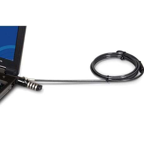 Port Design 4 Digit Notebook Combination Lock  1.8m - Black