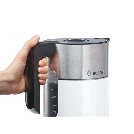 Bosch - 2400W Cordless Kettle Styline - White &amp; Silver