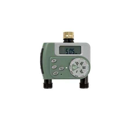 Orbit - Buddy 2 Tap Double Port Timer - Grey