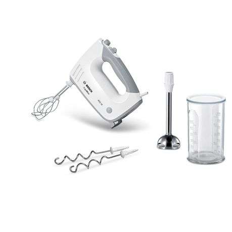 Bosch - Stick Blender Hand Mixer Set - White &amp; Grey