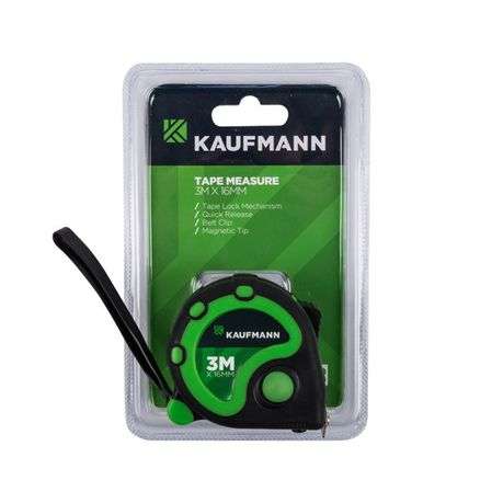 Kaufmann - 3 x 16mm CR90 Tape Measure