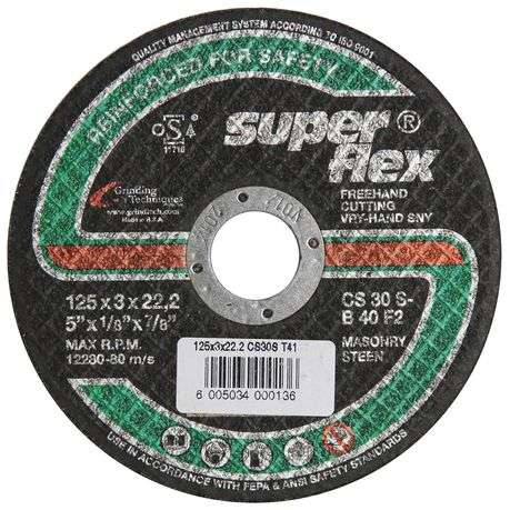 Superflex - Masonry Cutting Disc - 12.5cm