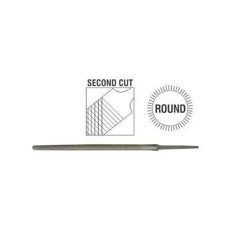 File AFile Round 2nd Cut 150mm Sleeve
