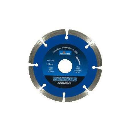 Blade FOX Diam Seg Concrete 115mm