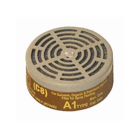 Respirator Com Spare Filter Paint C8per2