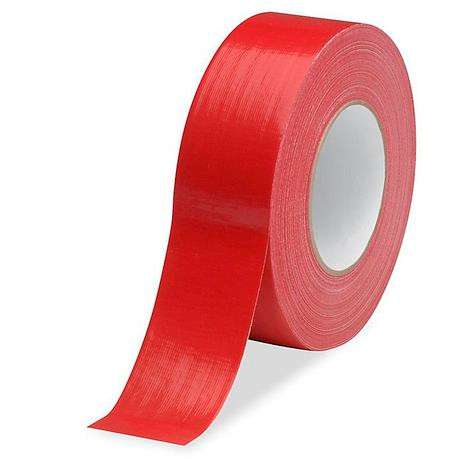 Duct Tape 25m Red