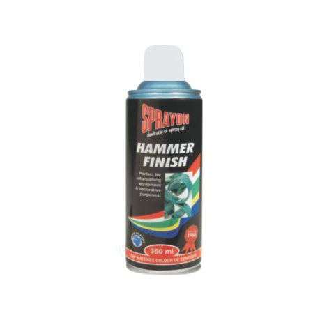 Sprayon Paint Silver Hammer Finish 350m