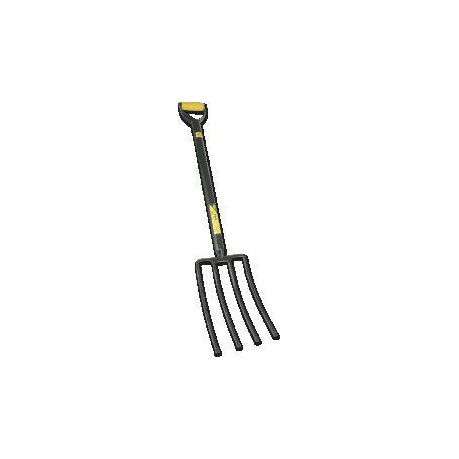 Digging Fork Four Prong Steel Shaft
