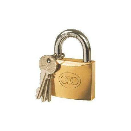 Padlock Tri Brass - 50mm