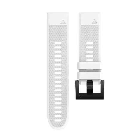 Silicone Band for Garmin Fenix 5 &amp; Forerunner 935 - White (22mm)