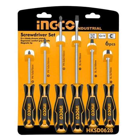 Ingco CRV Screwdriver Set