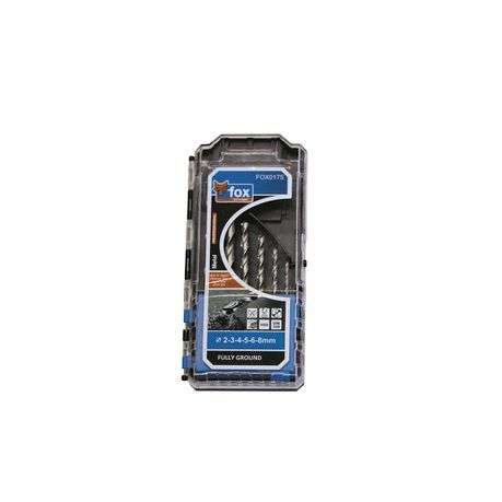 Fox Tools - High-Speed Steel Drill Bit - Set of 6