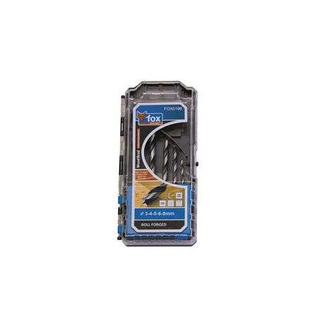 Fox Tools - Wood Drill Bit - Set of 5