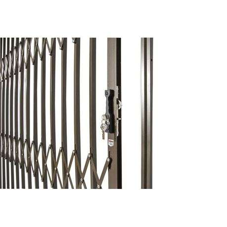 Armourdoor Alu Trellis Security Gate (1m x 2.1m) - Bronze