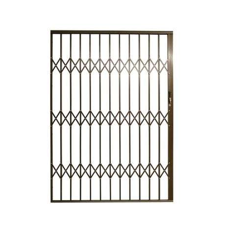 Armourdoor Alu Trellis 1.8m x 2.1m Security Gate - Bronze