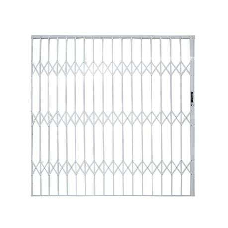 Armourdoor Alu Trellis 2.1mx2.1m Security Gate - White