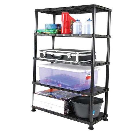 MTS - Plastic Shelf - 5 Tier