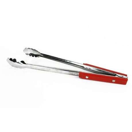 LK's - Tongs Salad Stainless Steel - Red