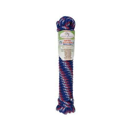 Light Duty Polyproplylene Rope - 8mm x 10m