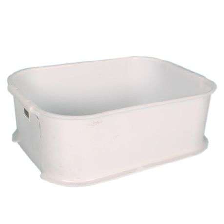 MPact White Food Tray Crate - 600 x 400 x 195mm