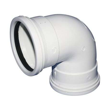 Agrinet Southpro 87.5 Degree Sv Pl SABS Waste Bend - 110mm