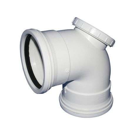Agrinet Southpro 87.5 Degree Sv I.E SABS Waste Bend - 110mm