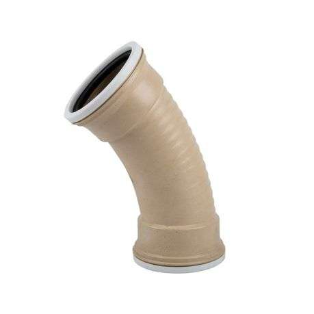Agrinet Southpro 45 Degree SABS Underground Waste Bend - 110mm