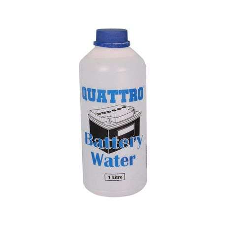 Quattro Additive Battery Distilled Water - 1L