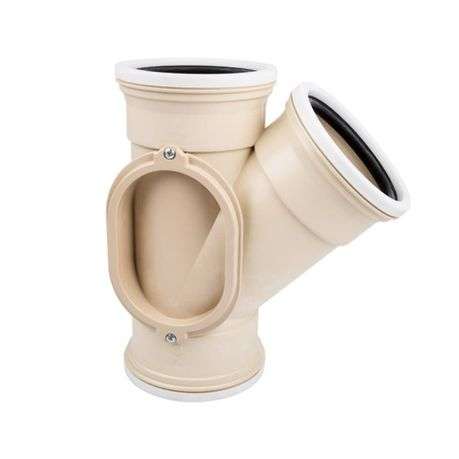 SABS 45 Degree Waste Junction - 110Mm RH