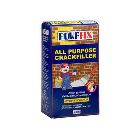 Powafix Interior/Exterior Crack Filler Sealant - 2Kg