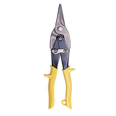 MTS - 250mm Tin Snips - Yellow