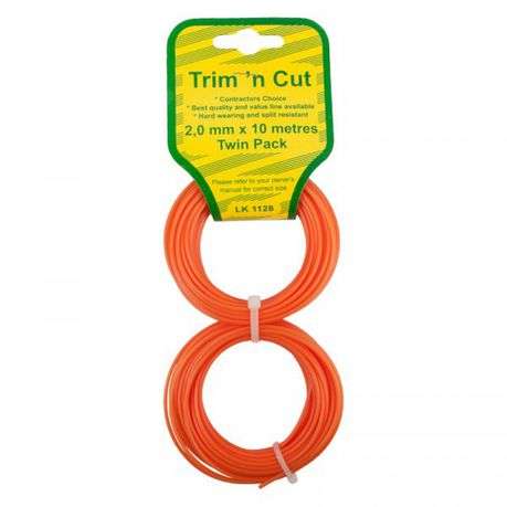 Speedline Trimmer Line - 2.0mm (Twin Pack)