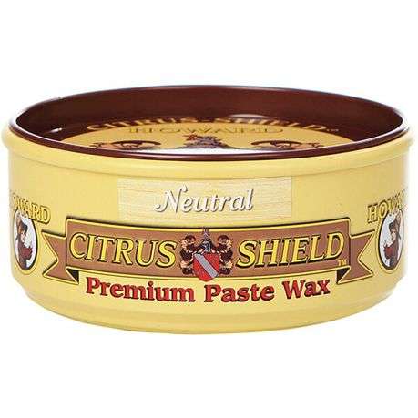 Howard Neutral Citrus-Shield Paste Wax 11 Oz.