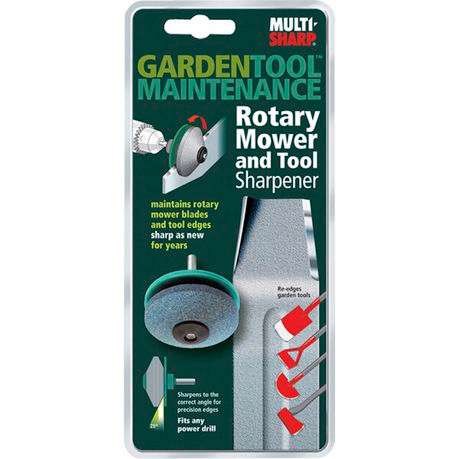 Multisharp Rotary Mower &amp; Tool Sharpener Corundum Wheel for Drill