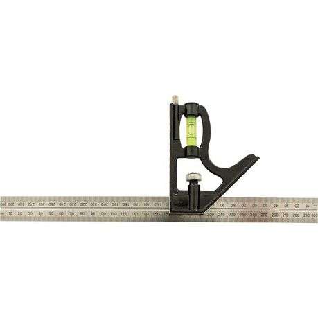 Tork Craft Alumminium Handle Combination Square