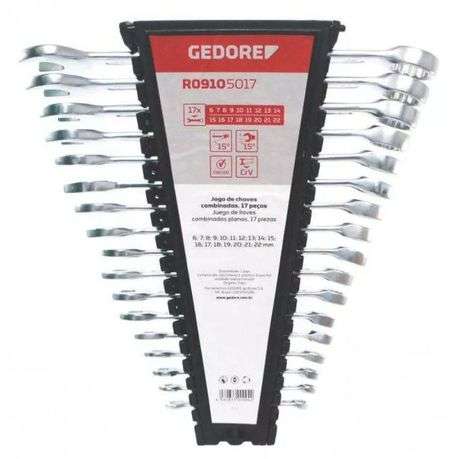 Gedore Red - Spanner / Wrench Set (17 Piece Kit) - High Quality
