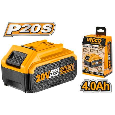 Ingco - Li-ion Battery Pack - (20V - 4.0AH)