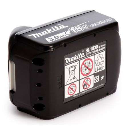 Makita - BULK Battery Combo - BL1830 3.0AH 18V Li-Ion Batteries (2 Pack)