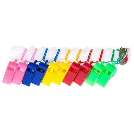 SourceDirect - Whistles - Plastic Various Colors Whistle